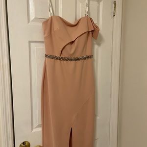 Terani Couture blush cocktail dress